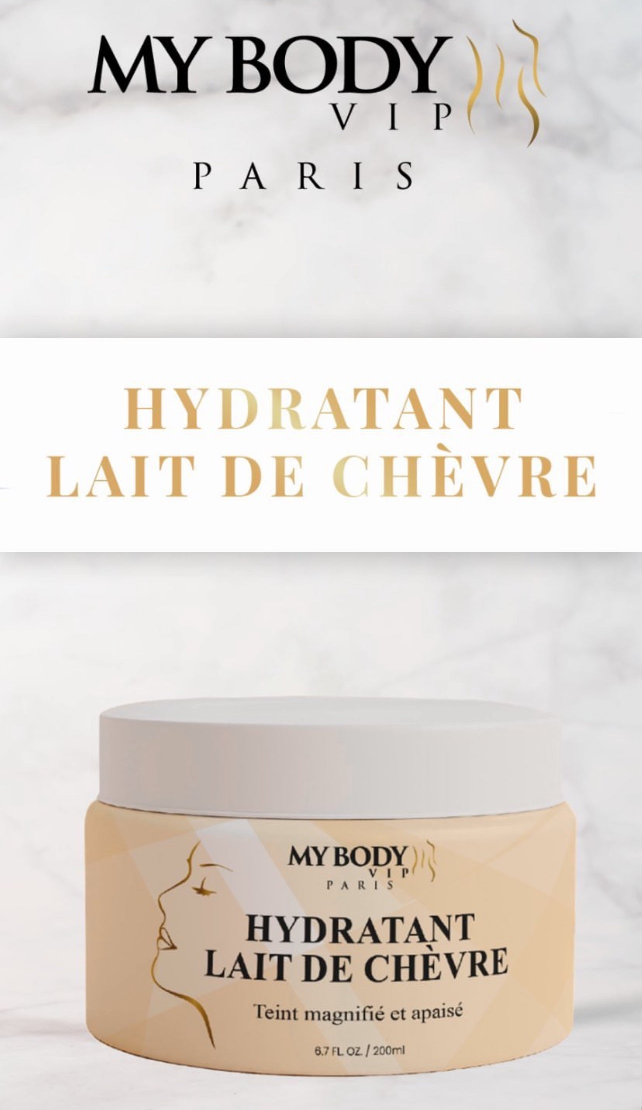 Hydratant Lait de Chèvre